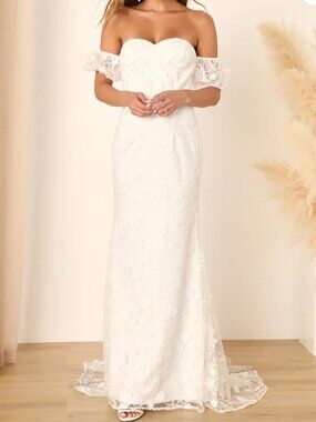 olivia white sequin strapless maxi dress Lulus Olivia White Sequin Strapless Maxi Dress